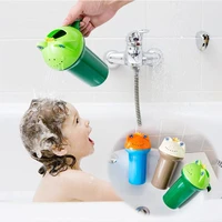 hot sale baby tubs toddler children cartoon shower water spoons baby kids bathing cups baby shower shampoo cups bailers