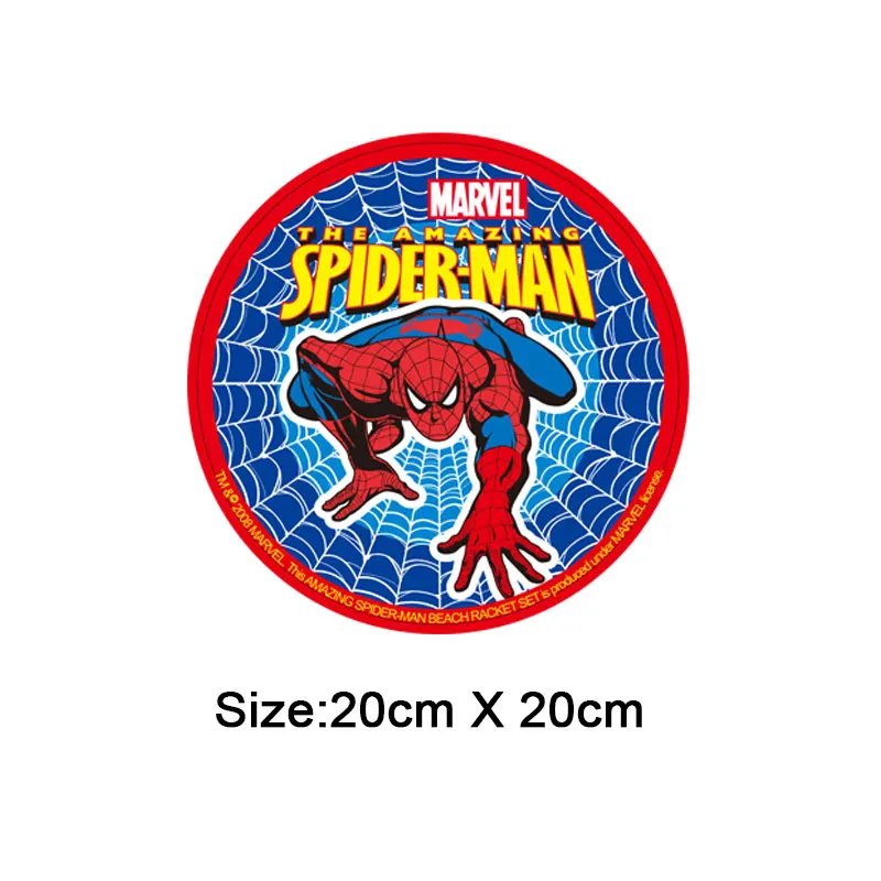 Superman Spiderman Batman нашивки для одежды Мультяшные наклейки Железный на переводе для мальчика manT-нашивка для рубашки термоошейники vetement