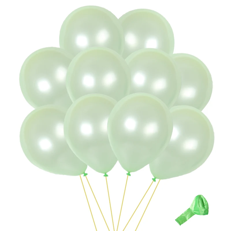 ballon6 X 10pcs 6 шт многоцветная лента из фольги для воздушных шаров 5 мм* 10 м, инструмент для воздушных шаров на свадьбу, день рождения, вечеринку, лента для завивки, рулон шариковой ленты - Цвет: ballon6 X 10pcs