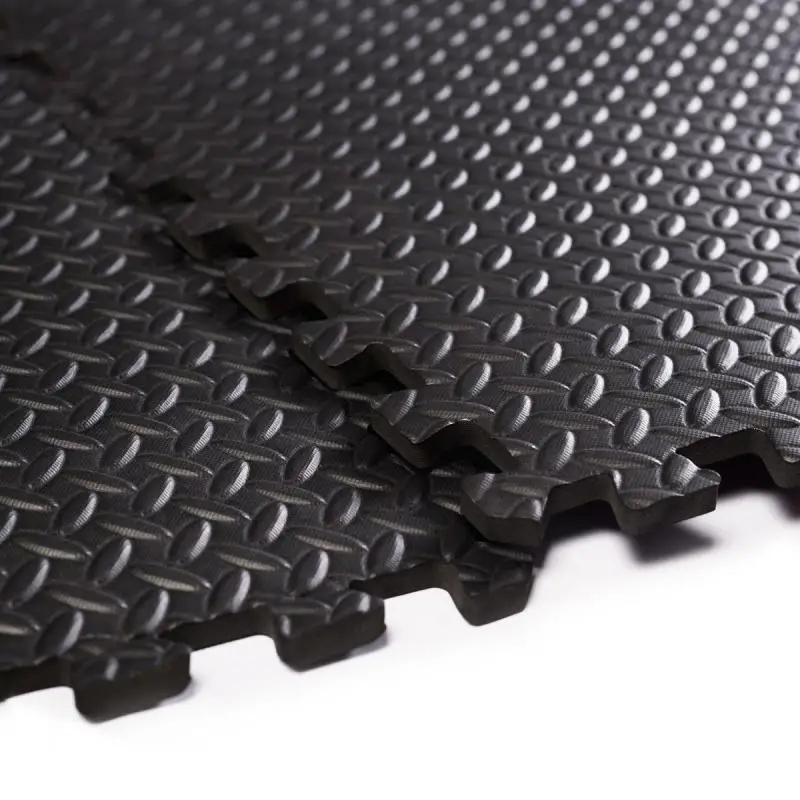 

Creative EVA Black 6pcs/ lot baby Foam Interlocking Exercise Gym Floor Play Mats Yoga Mats Protective Tile Flooring Carpet HWC