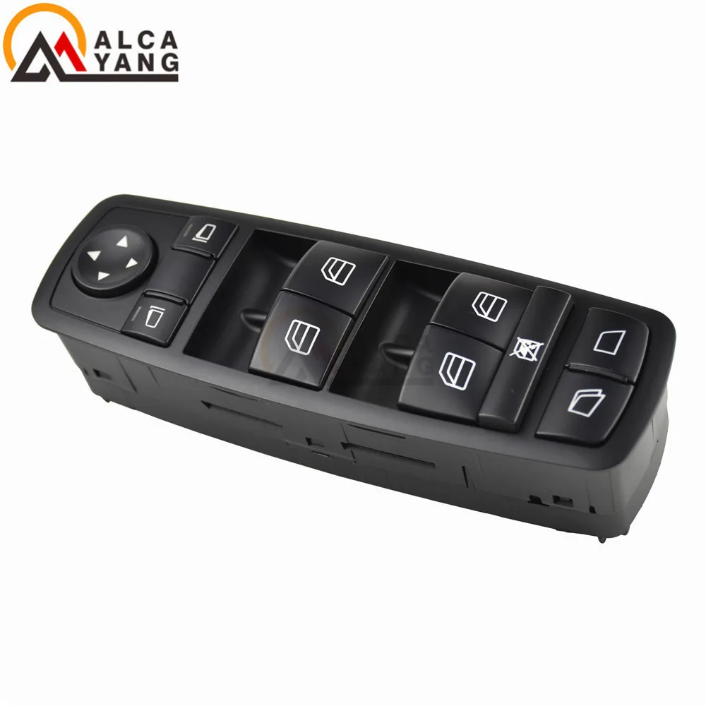Malcayang Black Window Mirror Switch Control Unit For Mercedes W164 W251 GL320 R320 R500 R63 GL450 GL550 2518300190 | Автомобили и