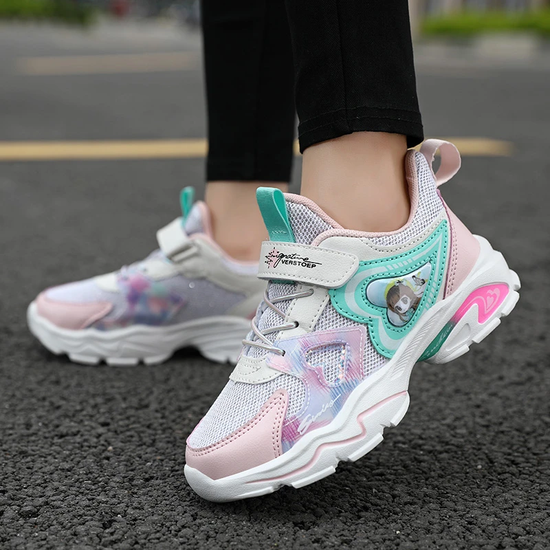 

2021 Autunm Sneakers Kids Sports Shoes For Boys Children Casual Boy Sneaker Graffiti Girls Student Shoes Child Anti-Slippery