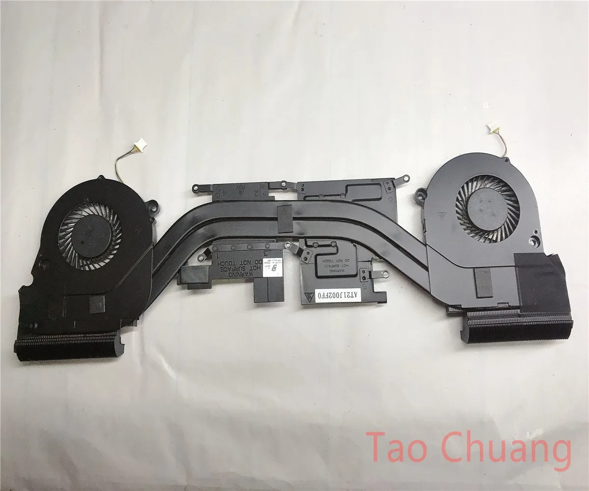 

FOR Dell vostro 7570 7588 7580 7577 fan radiator cooling copper pipe 0FCH4F