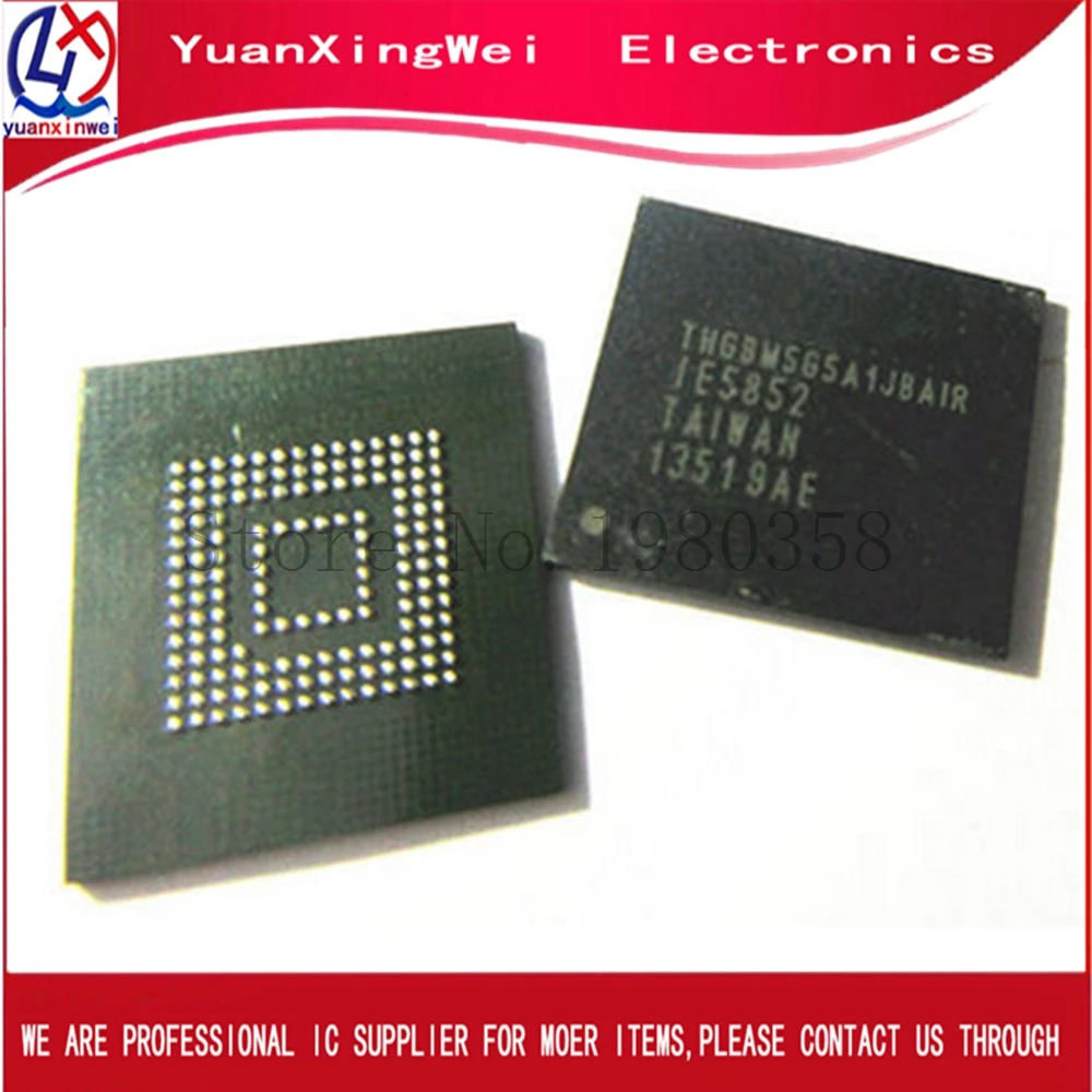 2 шт./лот THGBM5G5A1JBAIR BGA 100% Новый оригинальный