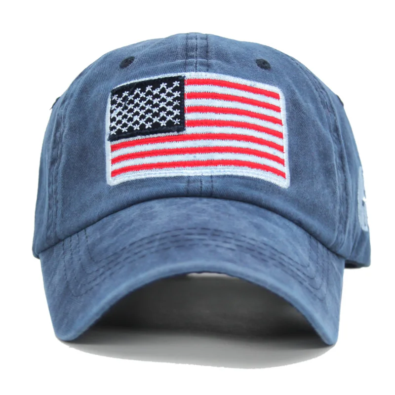 Оптовая продажа бейсбольная кепка камуфляжной расцветки с флагом США для мужчин