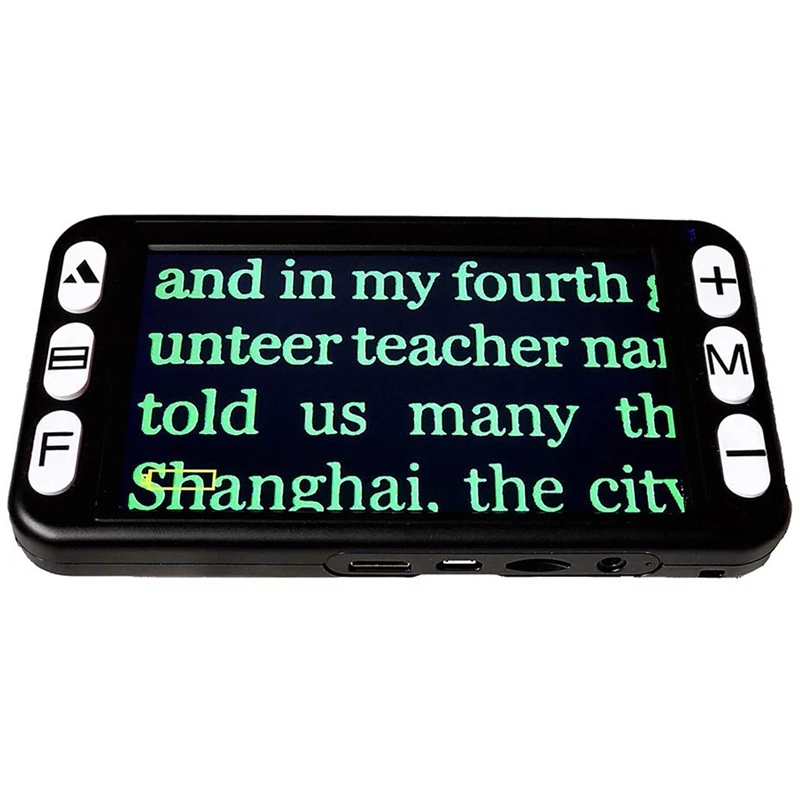 5-дюймовый видеоувеличитель ЖК-дисплей Портативный цифровой 4X-32X с переменным