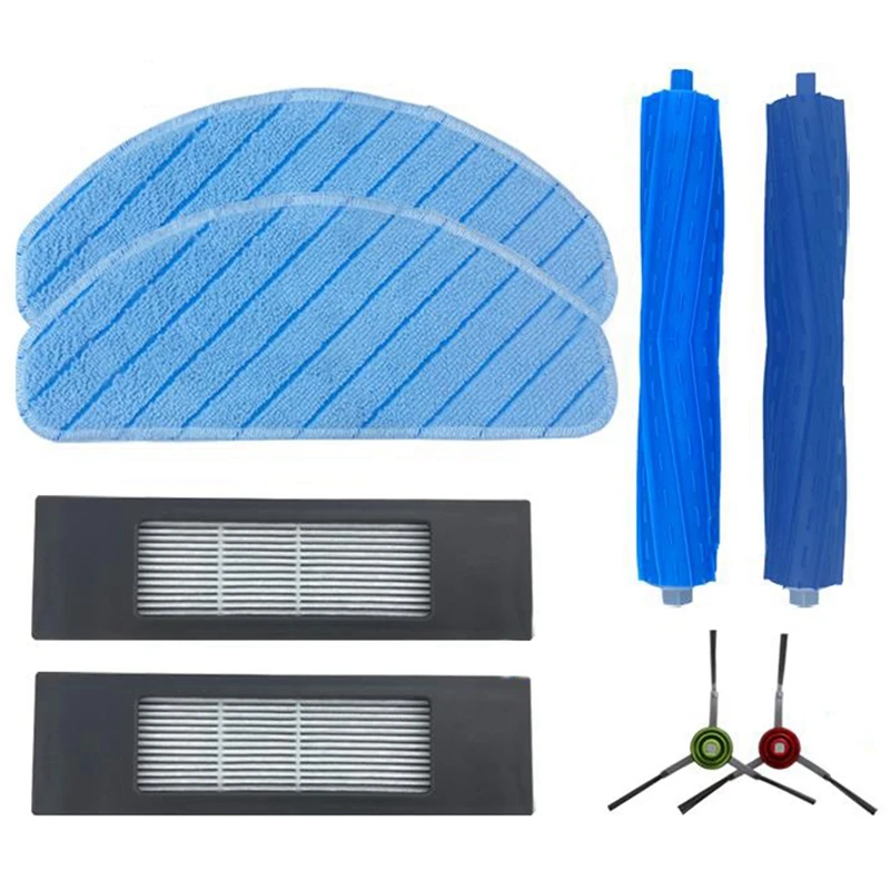 

For ECOVACS Deebot T9 MAX T9 AIVI T9 AIVI+T9 Filter Main Side Brush Kit Home Parts Robot Vacuum Cleaner Accessories