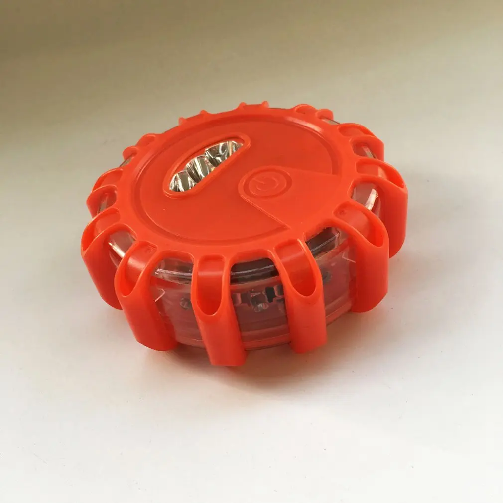 Новейший суперъяркий Автомобильный Круглый маячок с 16 светодиодами аварийный