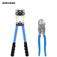 Crimping Tools Kits 6-50mm² AWG 22-10 Tube Terminal Crimper Multitool Battery Cable Lug Hex Crimping pliers Hand Tools