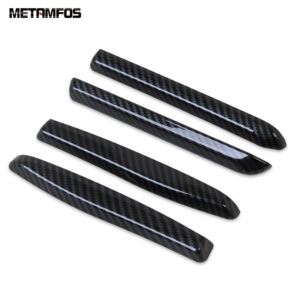 

For Tesla Model S 2017 2018 2019 Carbon Fiber Interior Door Strip Cover Molding Trim Decoration Sticker Accessories Car Styling
