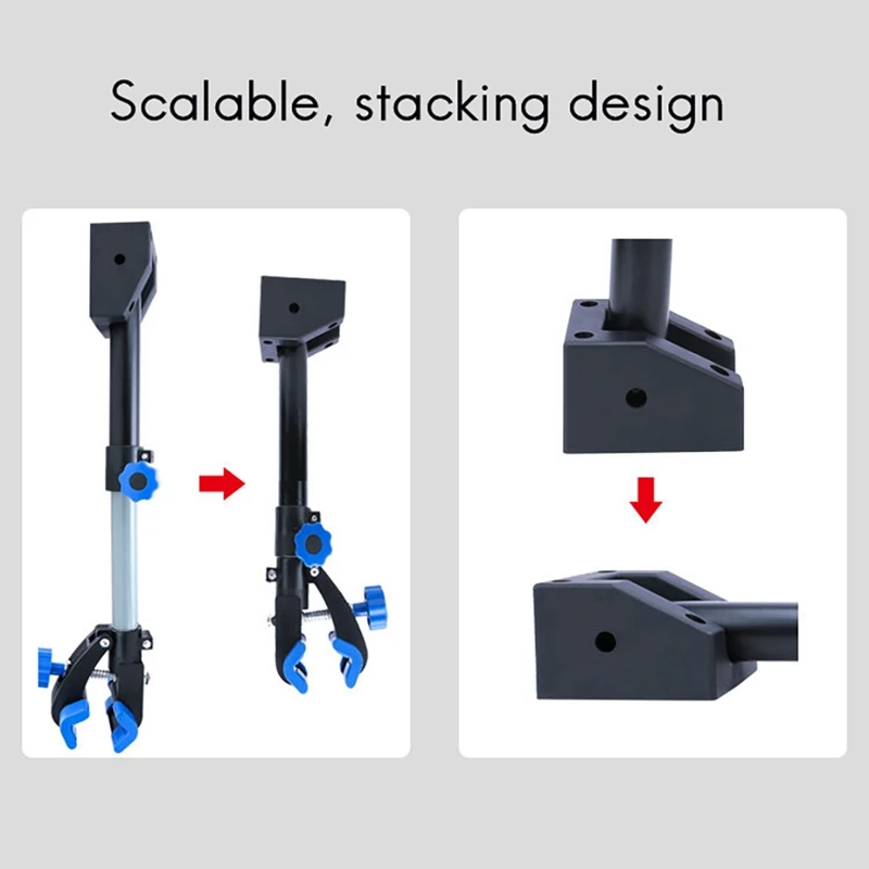 

Bicycle Repair Frame Kit Practical Durable Bike Mending Set Adjustable Height Bicycle Maintenance Rack
