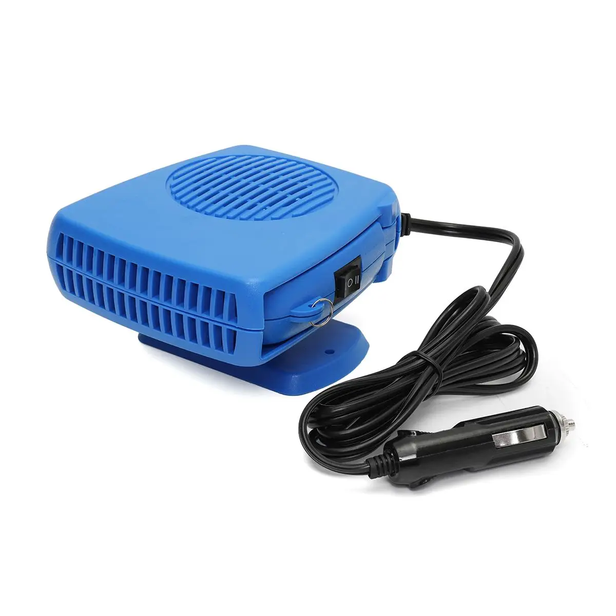 

200W Car Interior Heating Cooling Heater Fan Defroster Demister Blue heater+Cooler Electronic heating with Car Charger