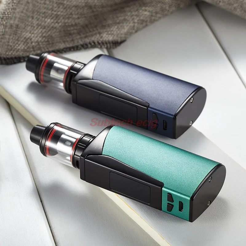 Бокс мод 100 Вт встроенный аккумулятор 2000 мАч емкость 2 5 мл светодиодный экран