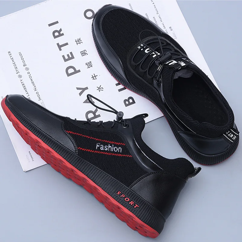 Mhysa 2019 spring fashion men's casual shoes breathable and comfortable new lace-up flat wear-resistant non-slip L482 | Обувь