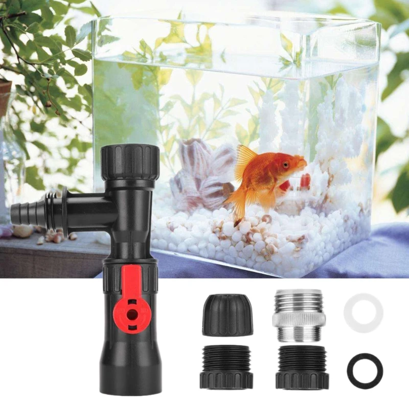 

Plastic Aquarium Water Changer Faucet Type Water Changer Fish Tank Cleaning Tool