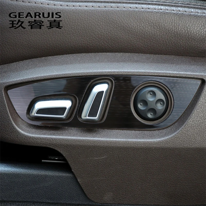 Автомобильный Стайлинг для Audi Q7 из углеродного волокна Кнопка памяти панель