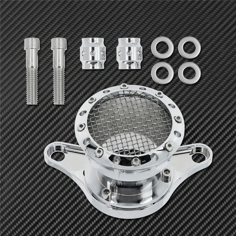 Воздушный фильтр для мотоцикла Chrome Velocity Stack алюминиевый Воздухоочиститель Harley