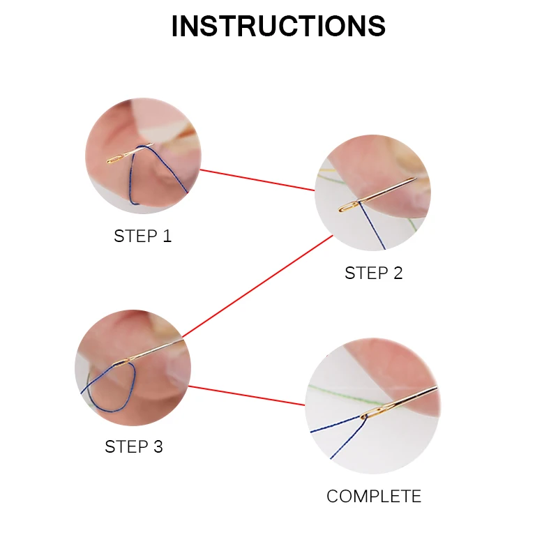 Иглы для дарнинга из нержавеющей стали 12 шт./лот|Швейные иглы| |