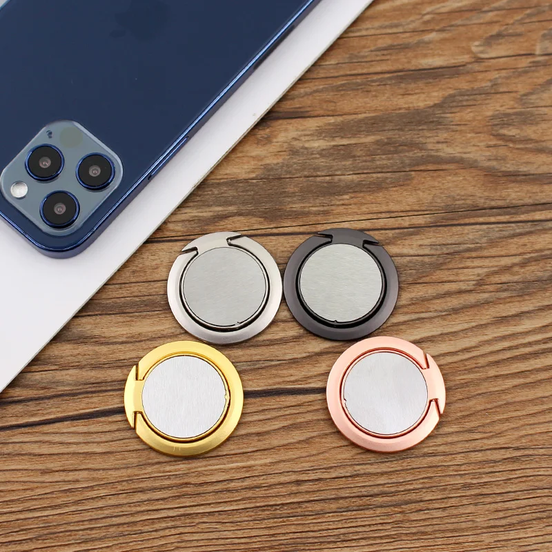 ultra thin stent accessories finger ring holder stand for xiaomi samsung 360 degree thin mobile phone ring holder for iphone 12 free global shipping