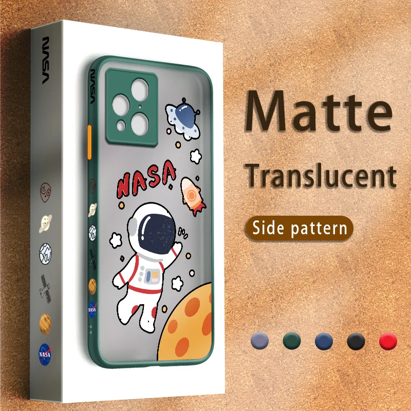 

Матовый Прозрачный чехол для OPPO Find X3 Pro Lite Neo с изображением астронавта