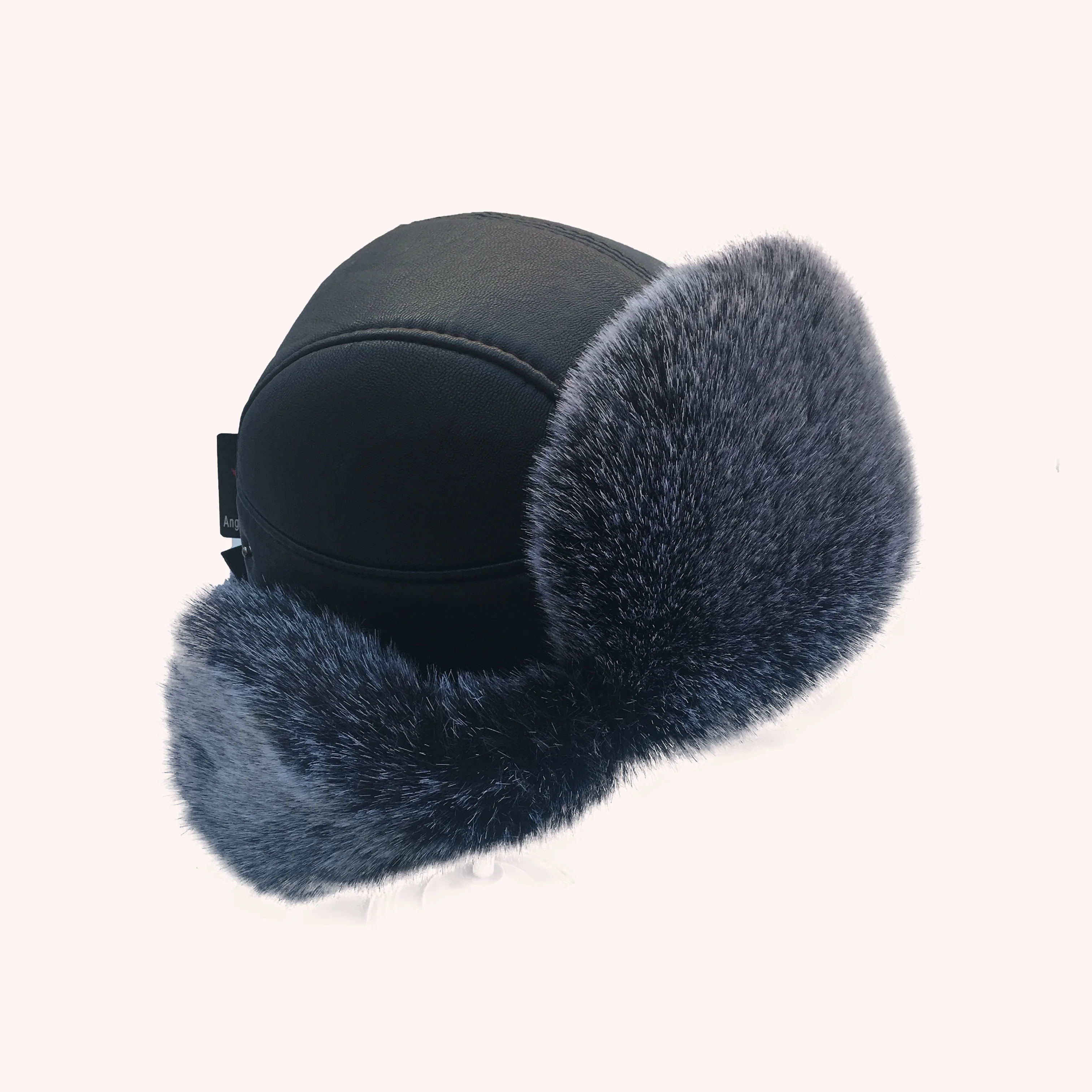 Шапка ушанка прочная зимняя куртка-бомбер снежная шапка из искусственной кожи