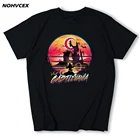 Новинка, Мужская хлопковая футболка Castlevania, вампир, ужас, охотник 70s, 80s, видеоигра, аниме, футболка с коротким рукавом