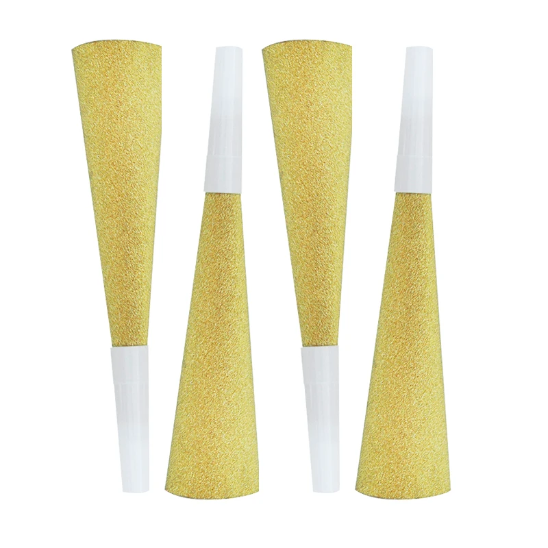 6 шт. блестящие золотые бумажные вечерние реквизиты для детей на день рождения