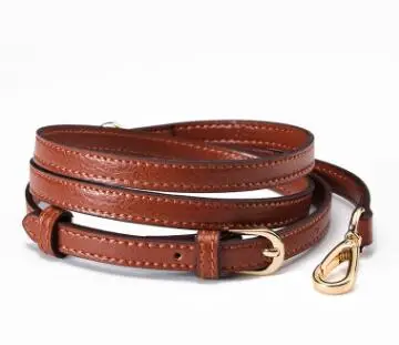 1.2cm brown IMIDO, 130 см, длинная сумка, ремень, натуральная кожа, женские сумки, сменные ремешки, наплечный ремень, сумки, аксессуары, части, желтый, STP165 - Цвет: 1.2cm brown