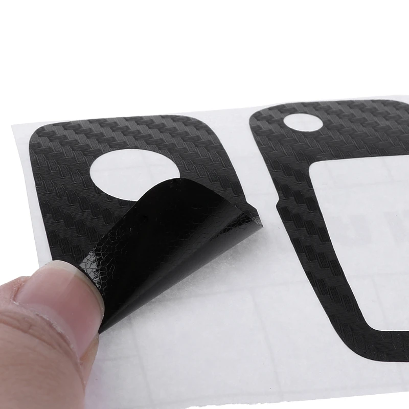 

Carbon Fiber Car Key Sticker Small Fashion and Well