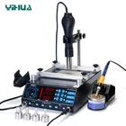Паяльная станция 3 в 1 YIHUA 853AAA, 1200 Вт, с подогревом