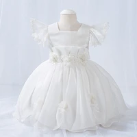 white newborn baptism 1st birthday dress for baby girl clothes princess tutu dress lace wedding dresses 3 9 12 24 months