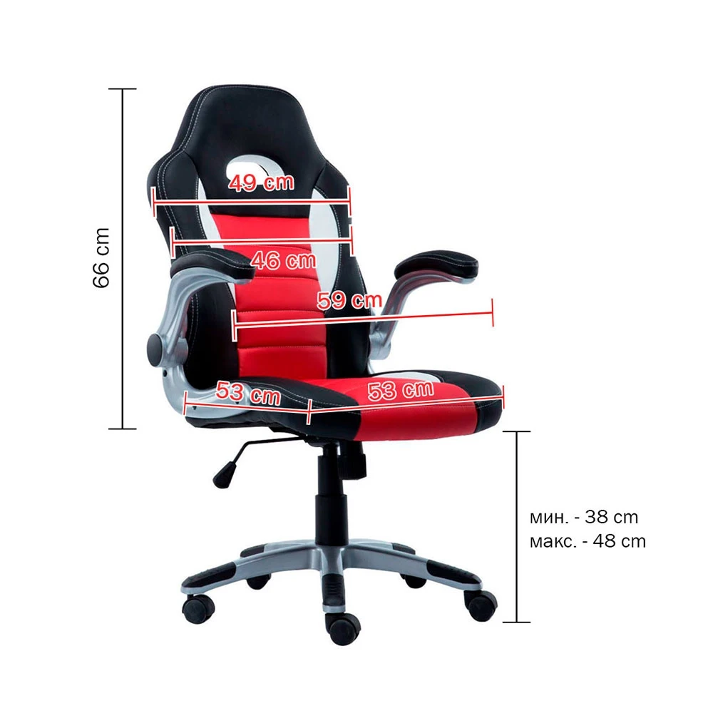 Компьютерное кресло SOKOLTEC игровое геймерское эргономичное для дома офиса