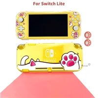 2020 new protection case for nintend switch lite transparent cases for nintendo switch lite crystal cover plastic shell
