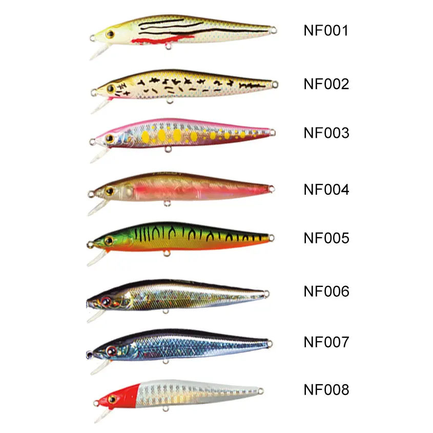 NOEBY NBL9041 80 мм/5 5g 100m/11g жесткие приманки гольян рыболовная глубина погружения 0-1m/0-1 2