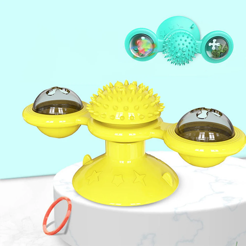 Игрушка для кошек Интерактивная карусель собак устройство протирания домашних