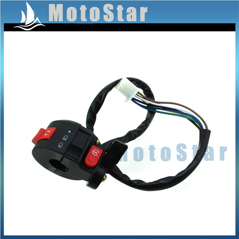3 Функция 7 провода ручка Kill Start светильник дроссель коммутатор для 50cc 70cc 90cc 110cc 125cc