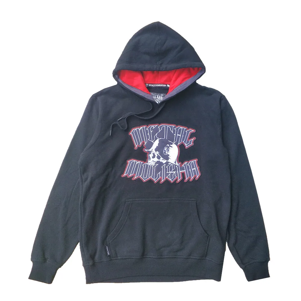 Мужская мотоциклетная толстовка с аппликацией черепа (бракованный) | одежда