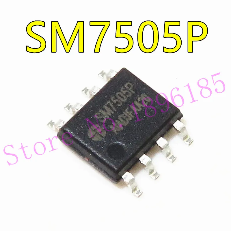 Оригинальный переключатель питания SM7505P SOP-8 с постоянным напряжением и контролем