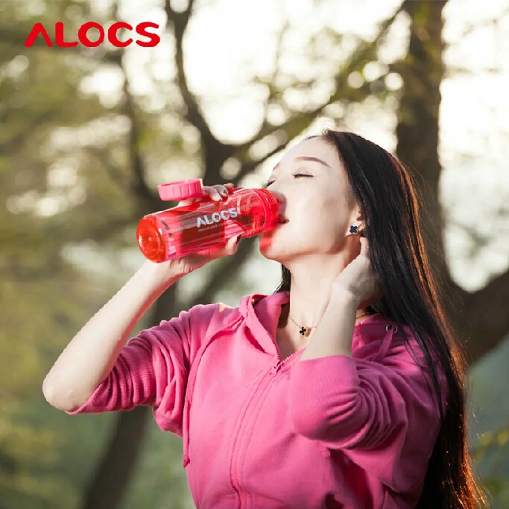 500 мл ALCOS портативная бутылка для воды Тритан пластиковая велосипедная чайник