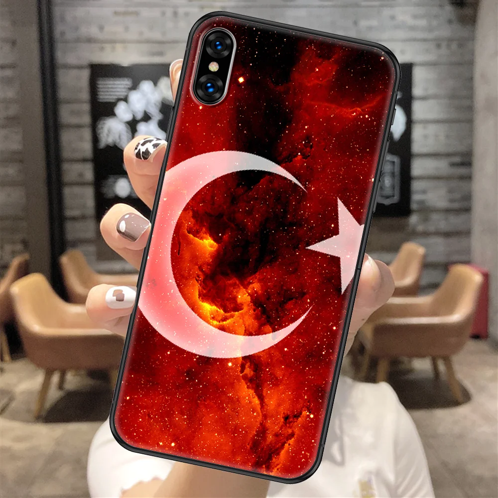 Чехол для iphone 5 5S SE 2 6 6S 7 8 11 12 Mini Plus X XS XR Pro Max с турецким флагом | Мобильные телефоны и