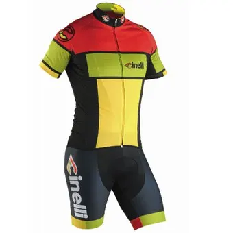Cinelli usa team skinsuit летний велосипед триатлонный комбинезон велосипедный трикостюм speedsuit одежда conjunto Униформа ciclismo hombre - Цвет: skinsuits