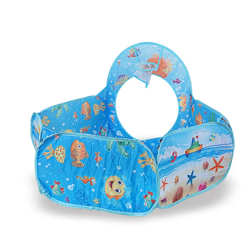 Игрушки туннельная палатка Серия океан мультяшная игра мяч ямы портативный