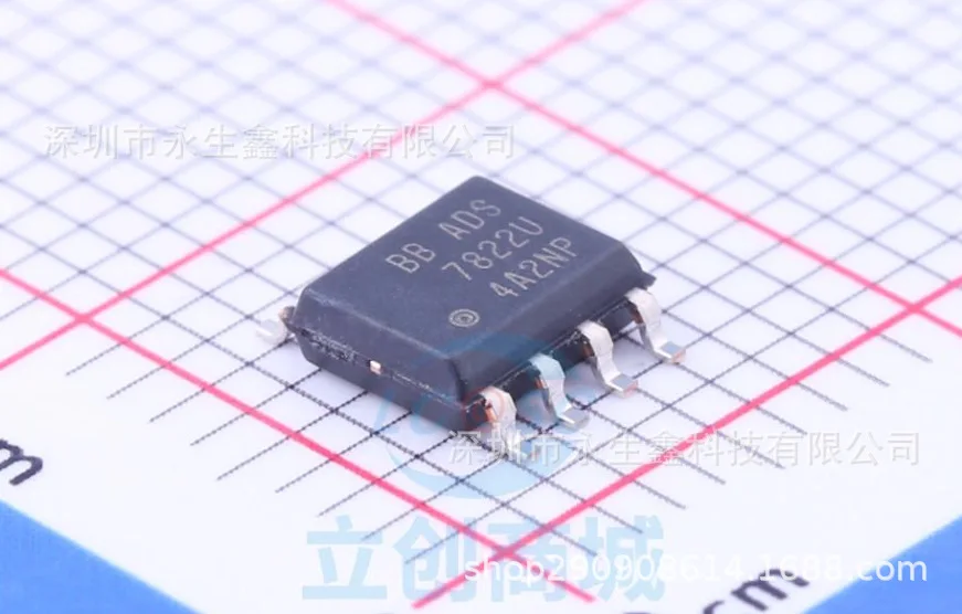 

Бесплатная доставка ADS7822U SOP8 ADS7822U/2K5 IC 10 шт.