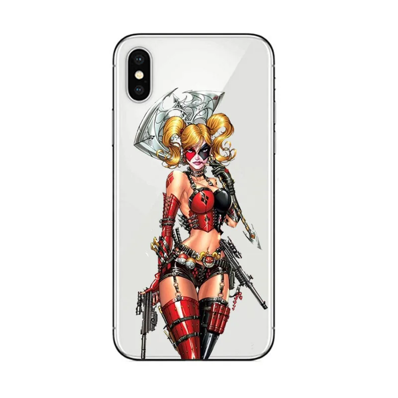 Джокер Отряд Самоубийц Харли Куинн DC Comics чехол для телефона термопластичный