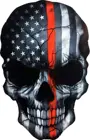 Автомобильная наклейка дьявол Призрак Монстр Зомби американский флаг военный солдат металлическая Тяжелая наклейка для ноутбука окно стена мотоциклетный шлем