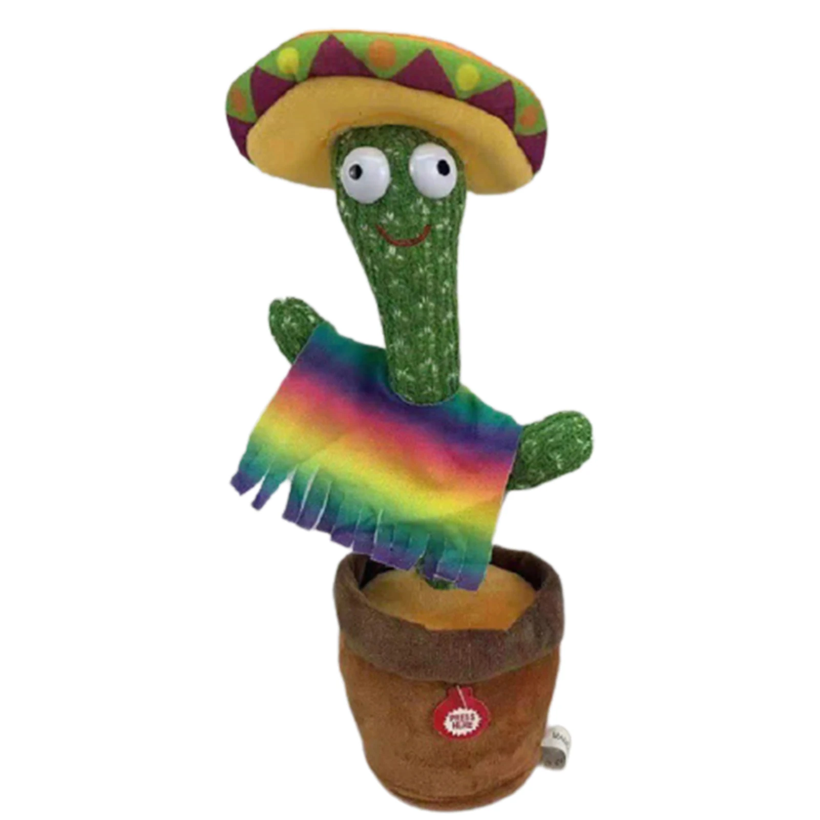 Cactu танцующий автомобиль с встряхивающейся головкой украшение на батарейках/USB