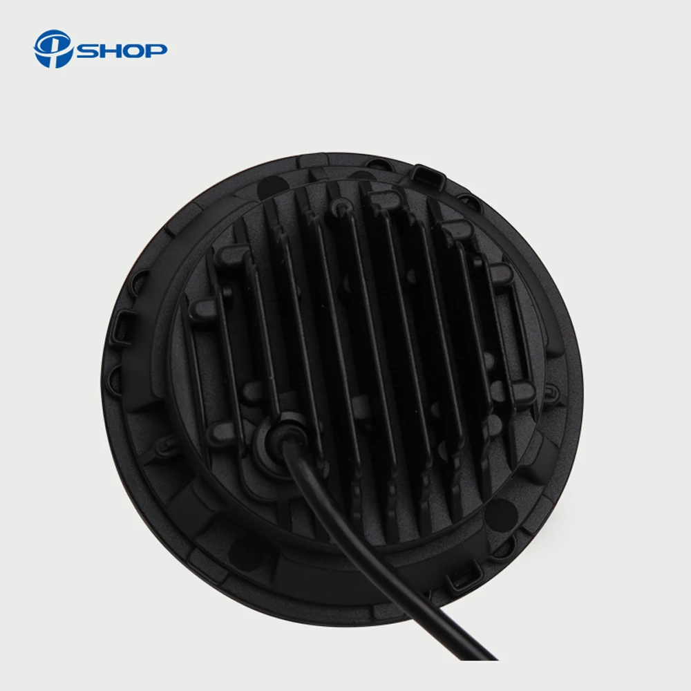 7 &quotдюймовый круглый светодиодный светильник с DRL &amp Hi/короче спереди и длиннее