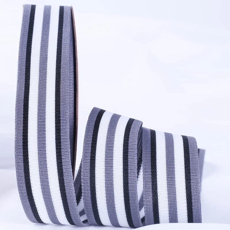 

10yards 25mm/40mm double color korean stripes ribbon for hair bow accessories diy handmade craft supplies