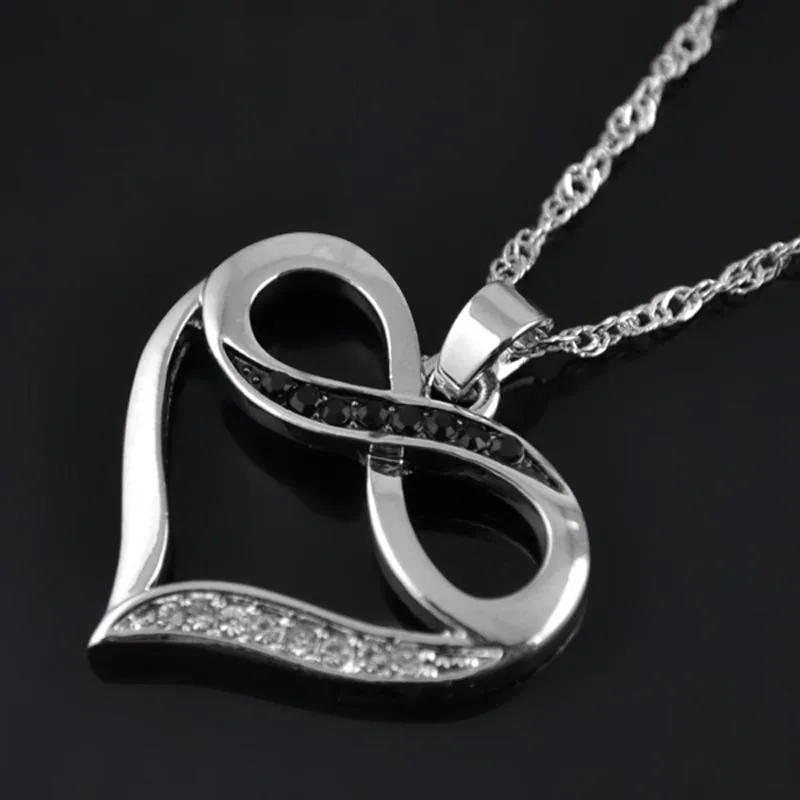 Fishhook Бесконечность сердце кристалл циркон камень волна воды пульсация эффектная