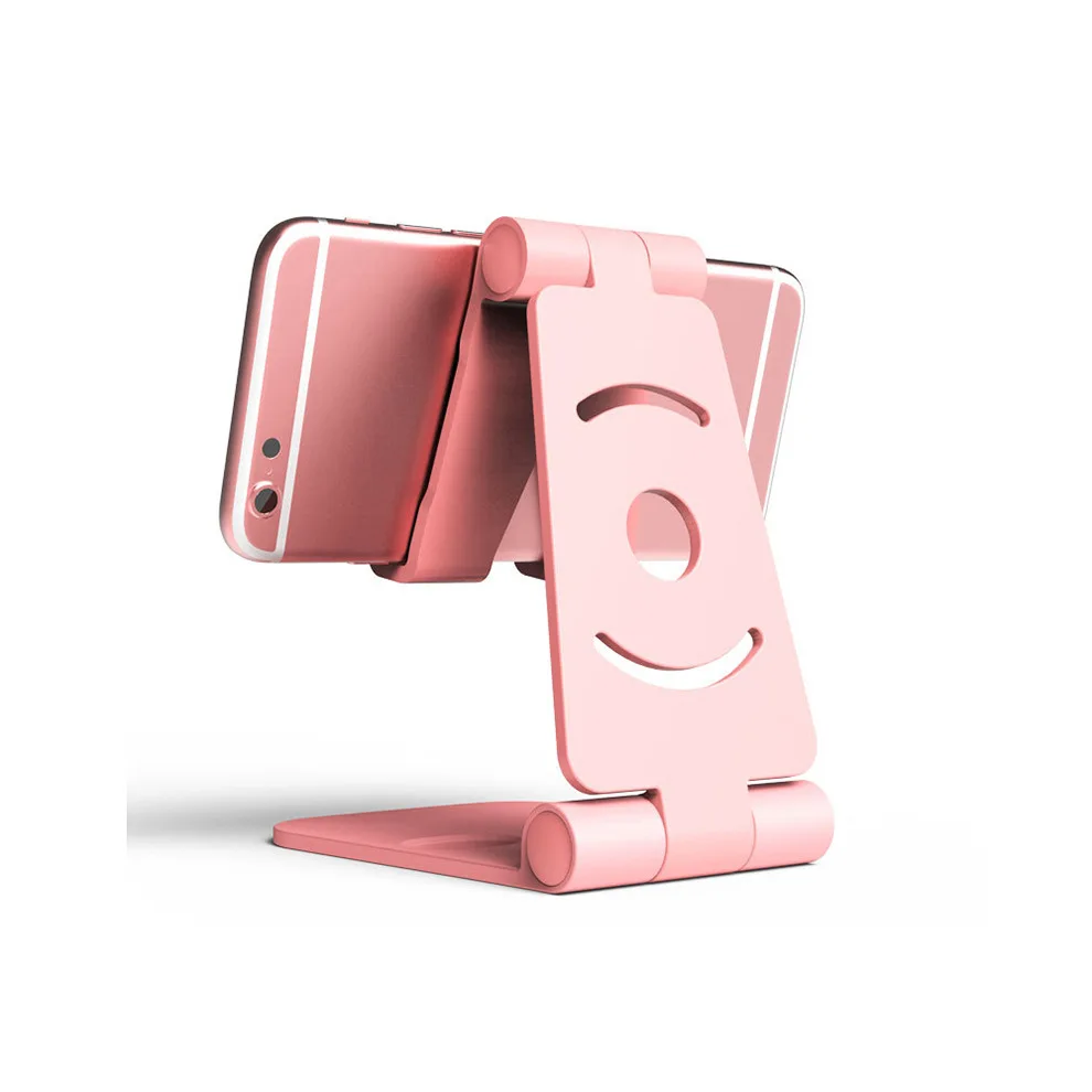 

The New Desktop Tablet and Phone Holder Plastic Foldable General Bracket Shaking Sound Live Lazy Charging Bracket